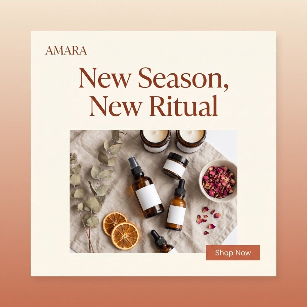 AMARA social media ad creative concept